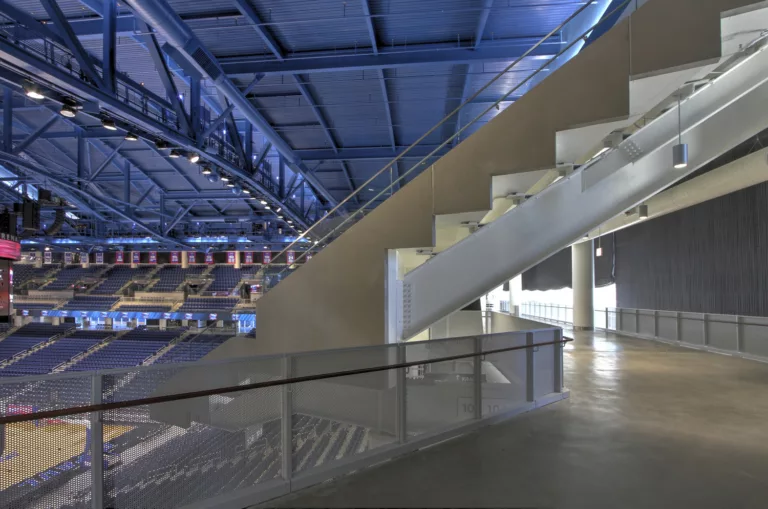 Wintrust Arena _MKA_MD_ trusses and seating riser.jpg