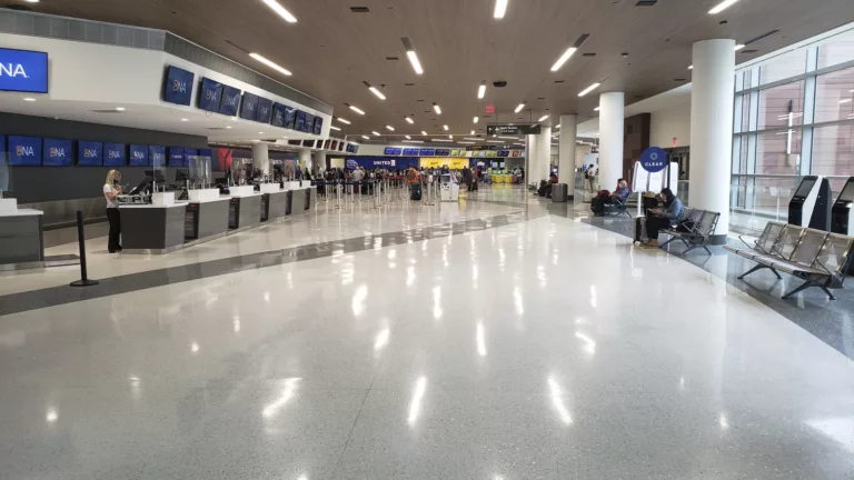 Image of Nashville International Airport (BNA) Expansion Concourse D and Terminal Wings