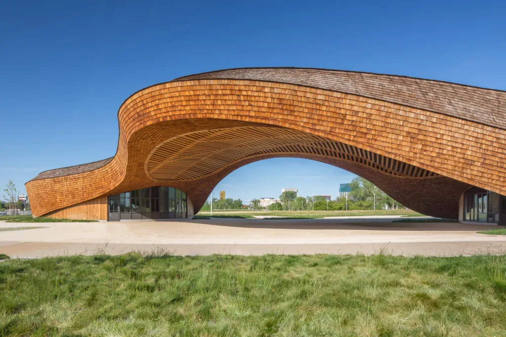 The Barn pavilion in Sacramento.